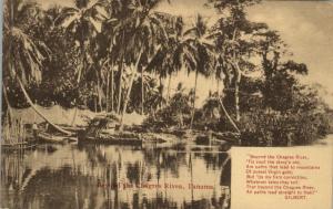Chagres Rivea Panama c1910 Postcard
