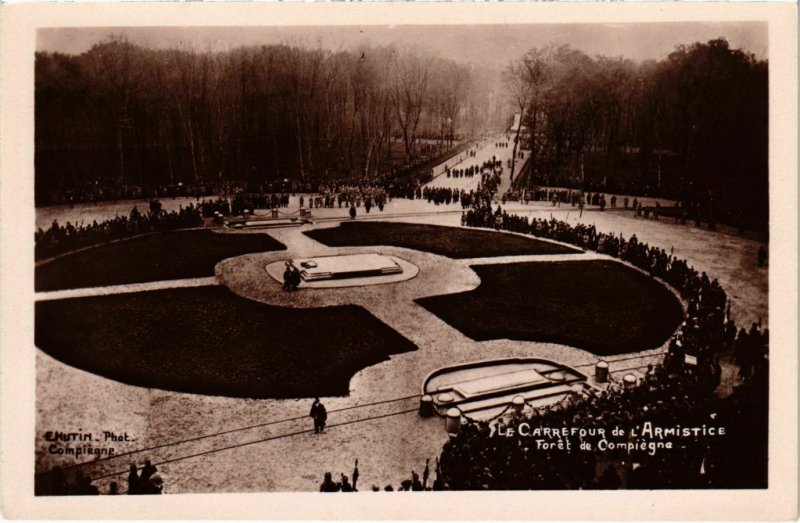 CPA Compiegne - Le Carrefour de l'Armistice - Foret de Compiegne (1031809)