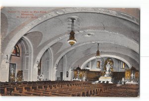 Montreal Canada Postcard 1907-1915 St Joseph's Shrine Interior View
