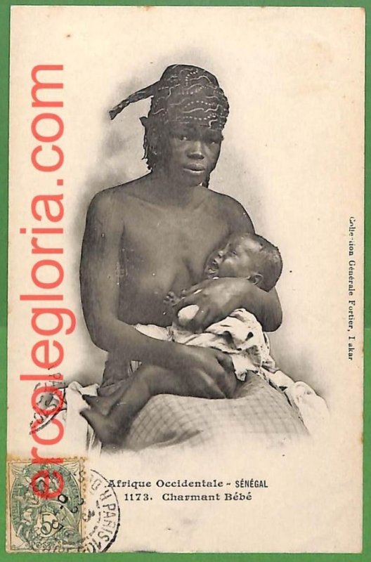 ah2110 - Senegal  - VINTAGE POSTCARD  -   ETHNIC