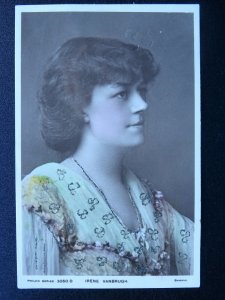 Actress IRENE VANBRUGH c1905 RP Postcard by Philco