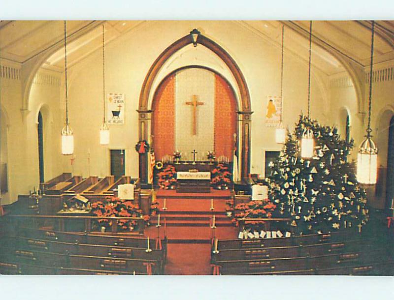 Unused Pre-1980 CHURCH SCENE Northumberland Pennsylvania PA hs6729