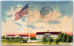 M-95186 Post Headquarters Camp Gordon Augusta Georgia USA