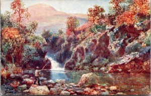 Glen Falloch, Loch Lomond Tuck 7538 Vintage Postcard Z52