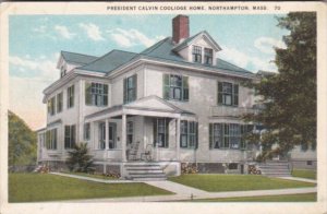 Massachusetts Northampton President Calvin Coolidge Home Curteich