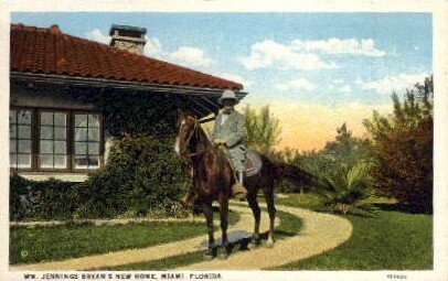 New Home of Wm. Jennings Bryan - Miami, Florida FL