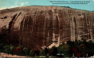 Georgia Atlanta Stone Mountain Front View 1916 Curteich