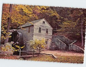 Postcard 18th Century Grist Mill, T.V.A. Reservation, Norris Dam, Rocky Top, TN