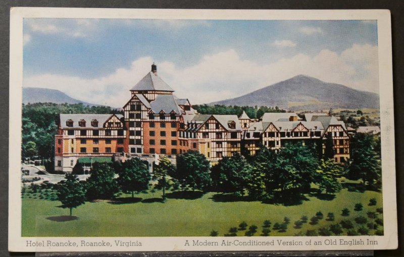 Roanoke, VA - Hotel Roanoke - 1940