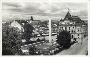 Košice Kassa Slovakia Szinhaz Real Photo Postcard