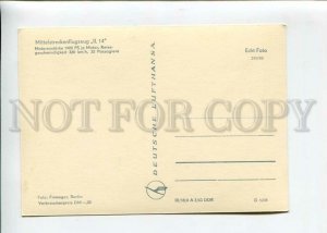 3154516 IL 14 Medium-range aircraft LUFTHANSA Advertising OLD