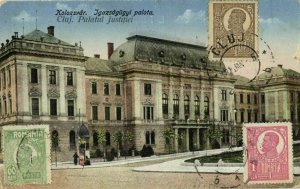 romania, CLUJ NAPOCA, Palatul Justiției (1925) Postcard