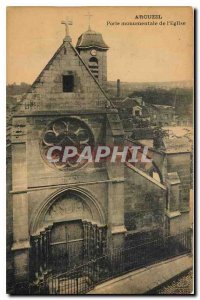 Old Postcard Arcueil monumental Gate of the Church