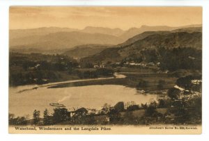 UK - England, Waterhead, Windermere & Langdale Pikes