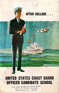 1966  United States Coast Guard OCS  Vietnam Era  Brochure  9 x 6