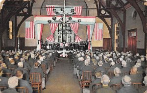 Memorial Services in Chapel Soldiers and Sailors Home Erie, Pennsylvania PA