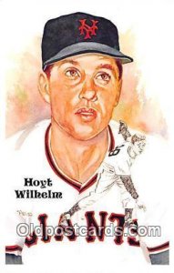 Hoyt Wilhelm Baseball Postcard Base Ball Post Card Hall of Fame 1985