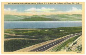 Strawberry Pass & Reservoir on Highway U.S. 40, between Duchesne & Heber City UT