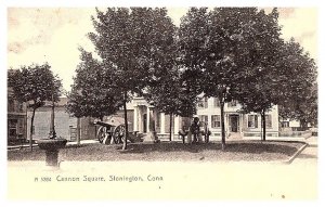 Connecticut Stonington  Cannon Square