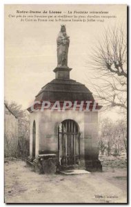 Old Postcard Notre Dame De Liesse The Miraculous Fountain