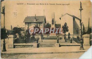 Old Postcard Laxou Monument to the Great War of the Dead 1914 1918 WWI Army