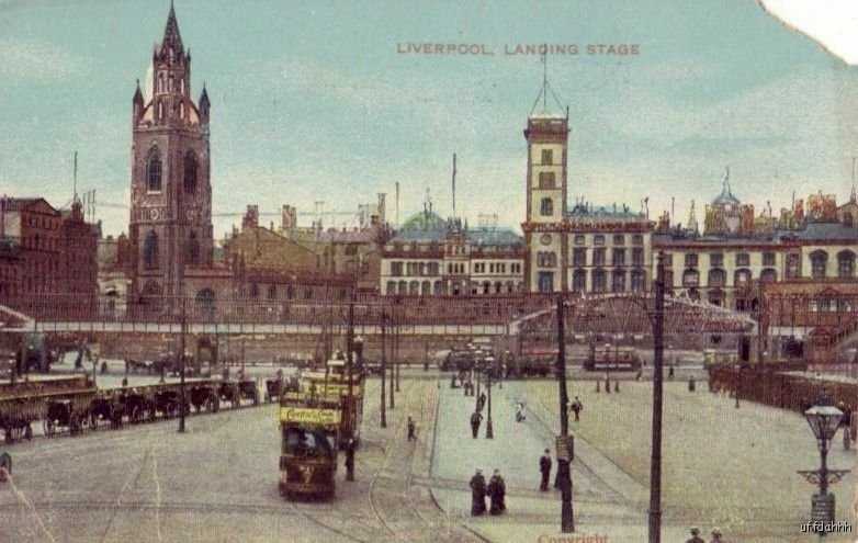 LANDING STAGE LIVERPOOL ENGLAND UK