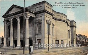 First Christian Science Church Cleveland, Ohio, USA 1913 Missing Stamp 