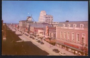 Kansas KANSAS CITY Minnesota Avenue showing store fronts older cars - Chrome