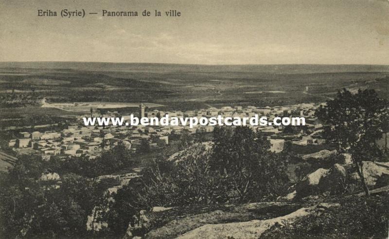 syria, israel palestine, ERIHA JERICHO, Panorama (1922)