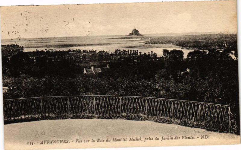 CPA AVRANCHES - Vue sur la Baie du Mon St-MICHEL (149766)