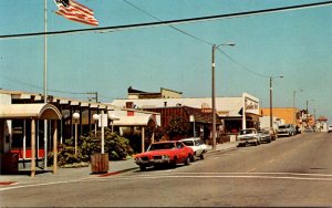 California Fort Bragg Post Office and Franklin Street