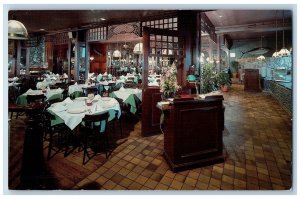 Philadelphia PA Postcard Old Original Bookbinder's Restaurant Dining Room