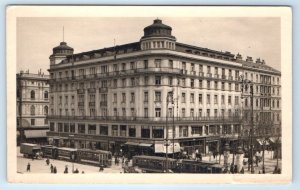 RPPC WEIN Hotel Bristol VIENNA Austria Postcard