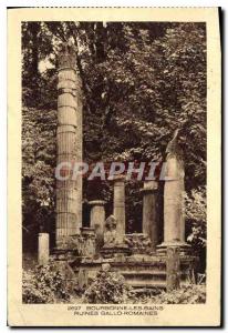 Old Postcard Bourbonne les Bains Gallo Roman Ruins