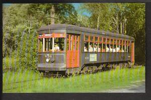 Semi-Convertable Car No 836 Trolley Car Post Card PPC466