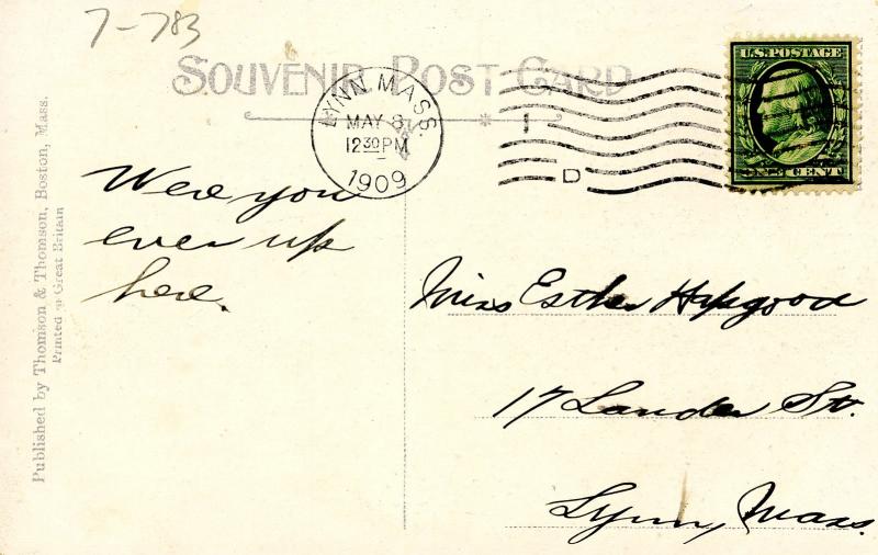 MA - Lynn. Flax Pond, Boat House