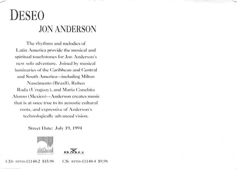 Deseo Jon Anderson - 