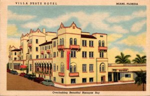 Florida Miami Villa D'Este Hotel Curteich