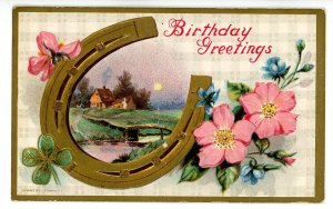 Greeting - Birthday     (crease)