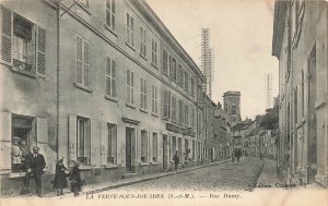 La Ferte-sous-Jouarre Rue Dussy France Vintage Postcard Neurdein Culmann