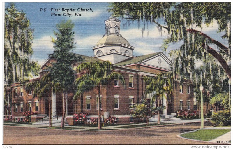 First Baptist Church, PLANT CITY, Florida, 30-40s