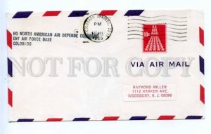 418732 USA 1969 year Air defence command Air Force Base Colorado Springs COVER