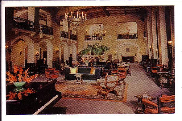 Interior, Mt Stephen Hall, Banff Springs Hotel, Alberta, Canada