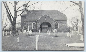 1940 Wilmington Delaware DE Postcard Holy Trinity Old Swedes Church Colonists