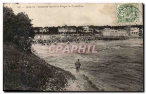 Royan Postcard Old West Rocks and Pontaillac beach