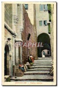  Eingeborenviertel Ansichtskarten-Israels Jerusalem