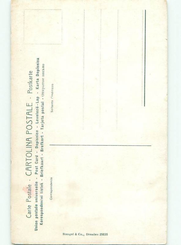 Divided-Back PRETTY WOMAN Risque Interest Postcard AA8337