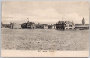 Club Houses Toronto Ontario ON c1910 Toronto News Company Postcard H62