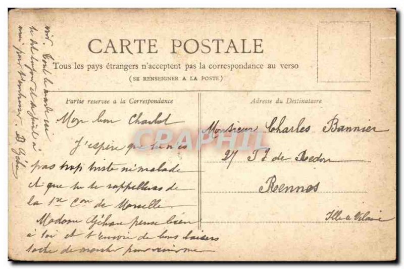 Paris - 1 - Monument Gambetta - Collection Diary - Old Postcard