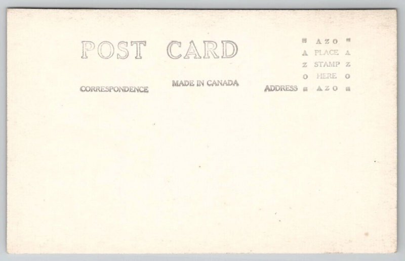 Bow Falls Banff Canada RPPC Real Photo Postcard D40